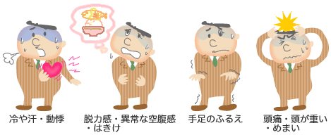 ながい内科クリニック こんな場合 どうしたら良い 低血糖になったら